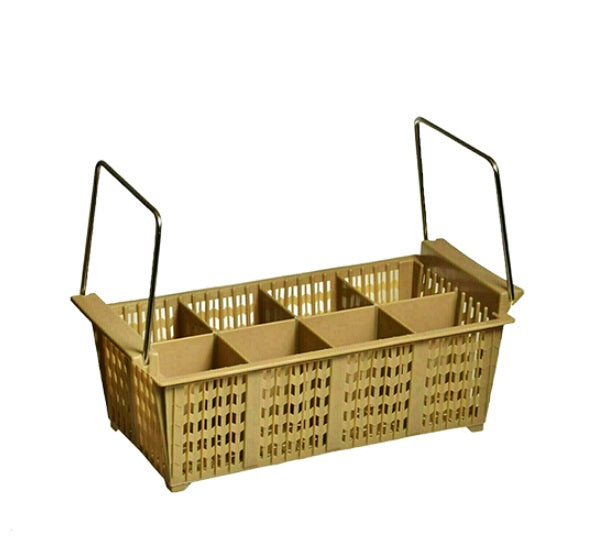 8 Compartment Cutlery Basket With Handle