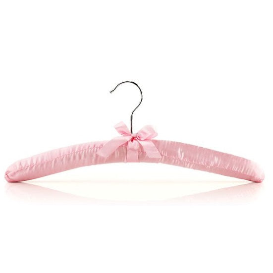 Satin Padded Hanger Pink Color