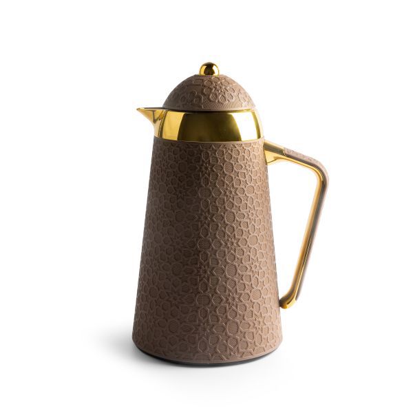 Vacuum Flask For Tea And Coffee - Brown