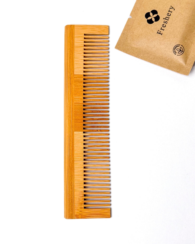 Paper Comb Bamboo Comb In Kraft Paper – Al Samaha Hotel Supplies