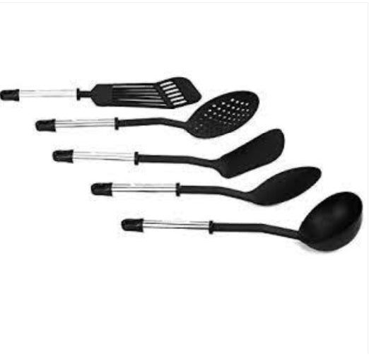 Heat-Resistant 5 Pcs Set Nylon Nonstick Set