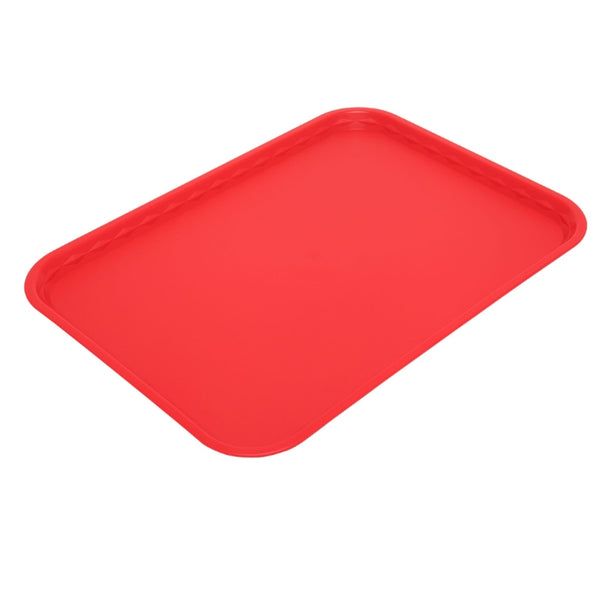 Service Tray Plastic Red