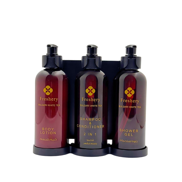 Wall Mounting Plastic Bracket Trio For 300 Ml Bottle Dispenser